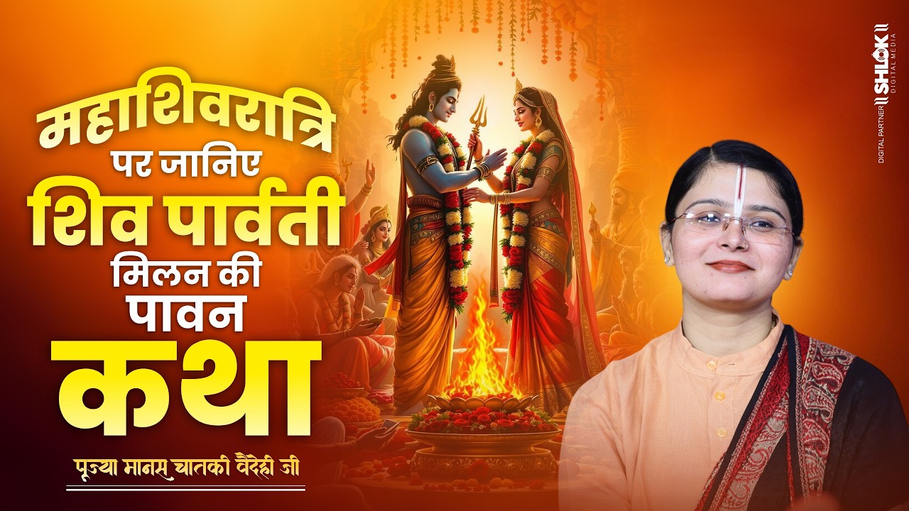 महाशिवरात्रि पर जानिए शिव पार्वती मिलन की पावन कथा By Chataki Vaidehi Ji.
