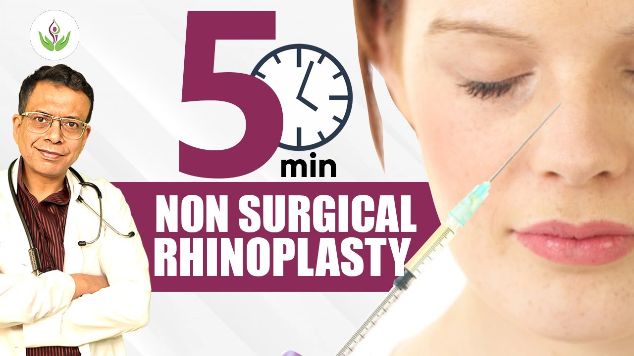 Non Surgical Rhinoplasty (👃5 Min Nose Job) in India by Dr. Sandeep Bhasin | Care Well Medical Centre