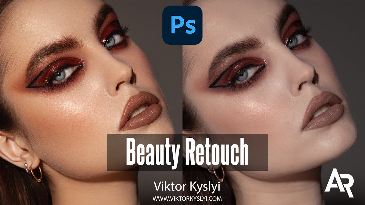 How to retouch Beauty photos in photoshop. Makeup retouching. Skin retouch