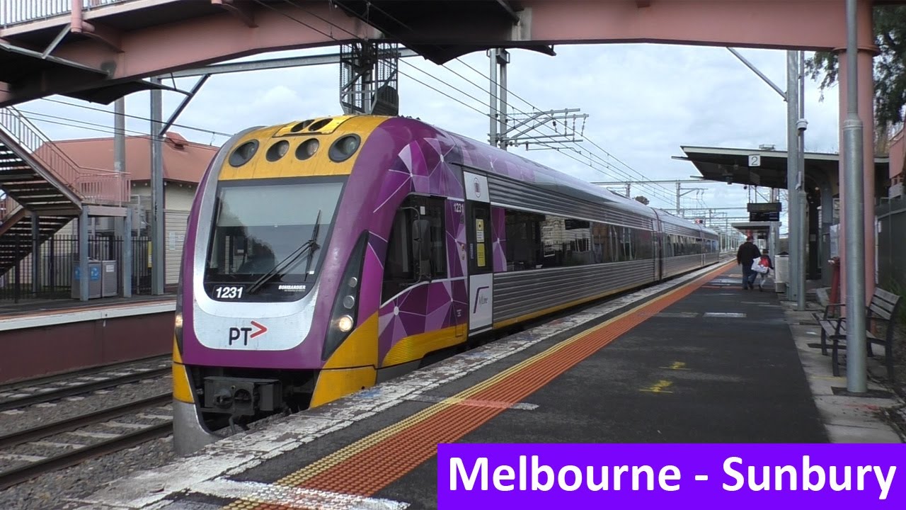 V/Line - Southern Cross  - Sunbury on a Vlocity