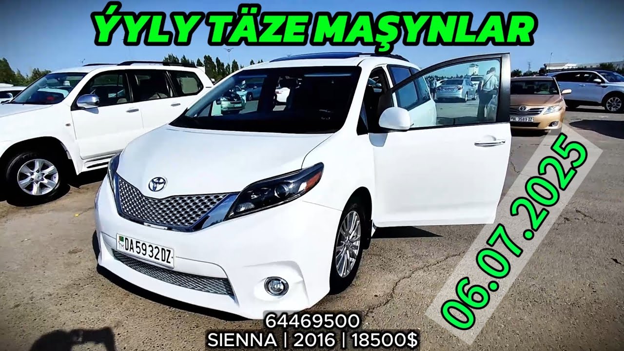 2010 ýyldan Soňky Maşynlar | Awto Bazaryndaky Bahalar | PRADO, Sienna, Avalon, RX, Highlander