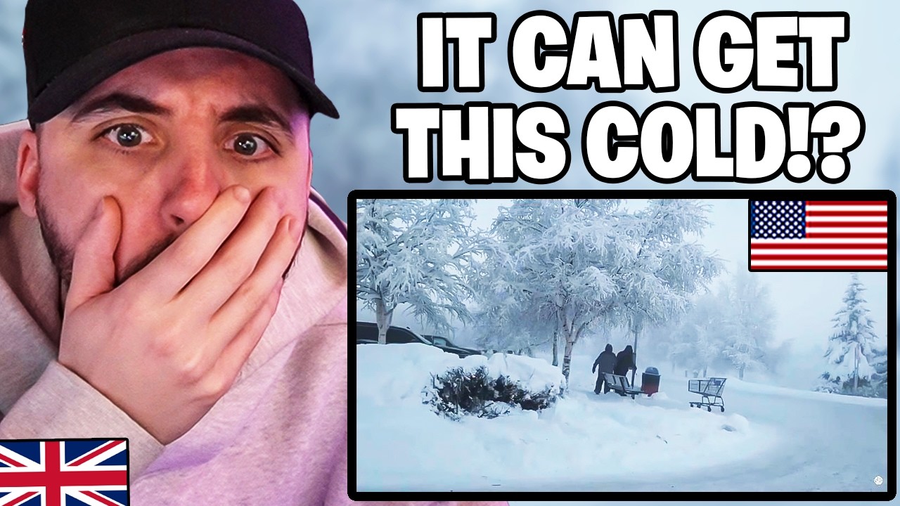 Brit Reacts to It Can Get EXTREMELY COLD in the USA! (SNOW STORM!)