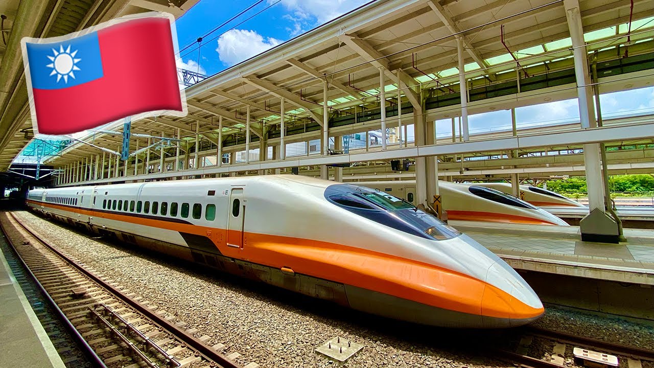Поездка на тайваньском скоростном поезде из Гаосюна в Тайбэй🚅🇹🇼 Taiwan High Speed Rail
