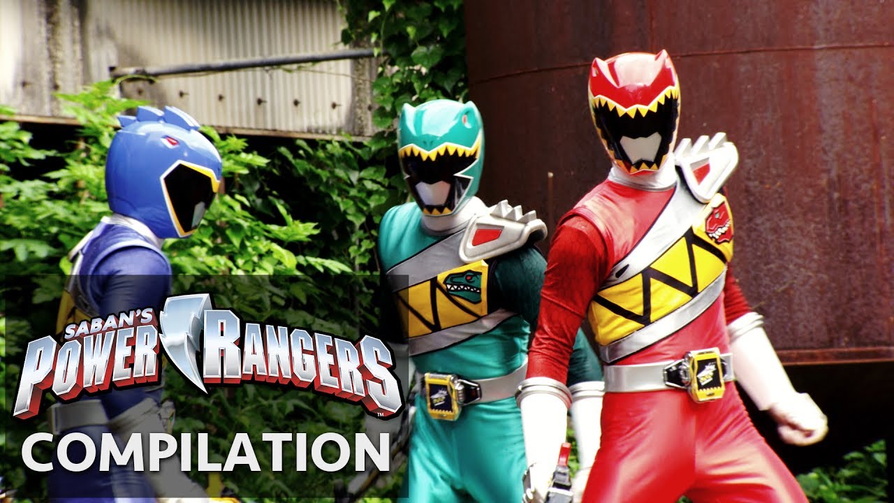 Power Rangers | Power Rangers Dino Super Charge Morphed Fights