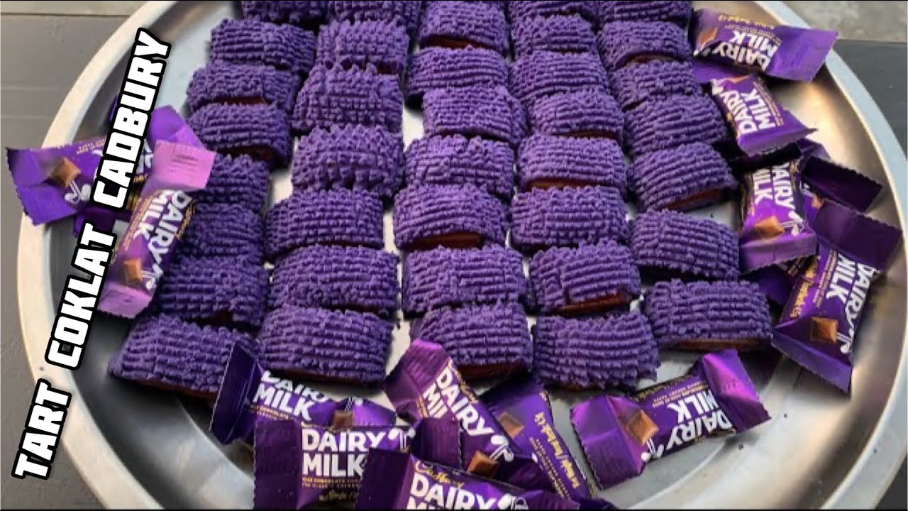 Resepi Tart Coklat Cadbury Termudah - Sukatan Cawan - Anti Gagal