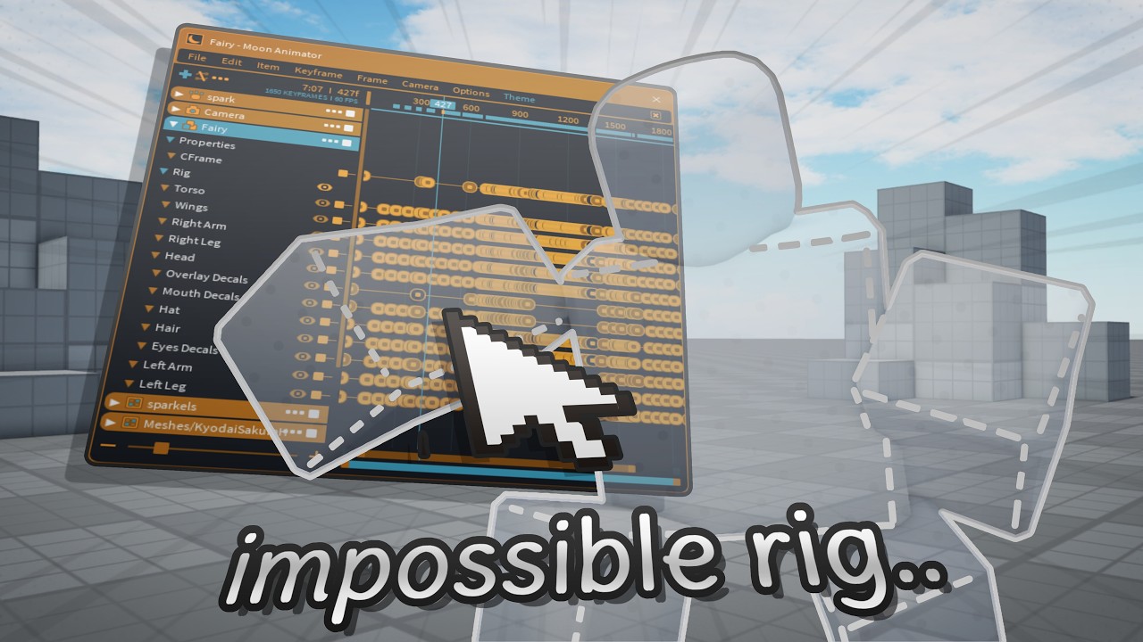 Я создал невероятные анимированные модели в ROBLOX!