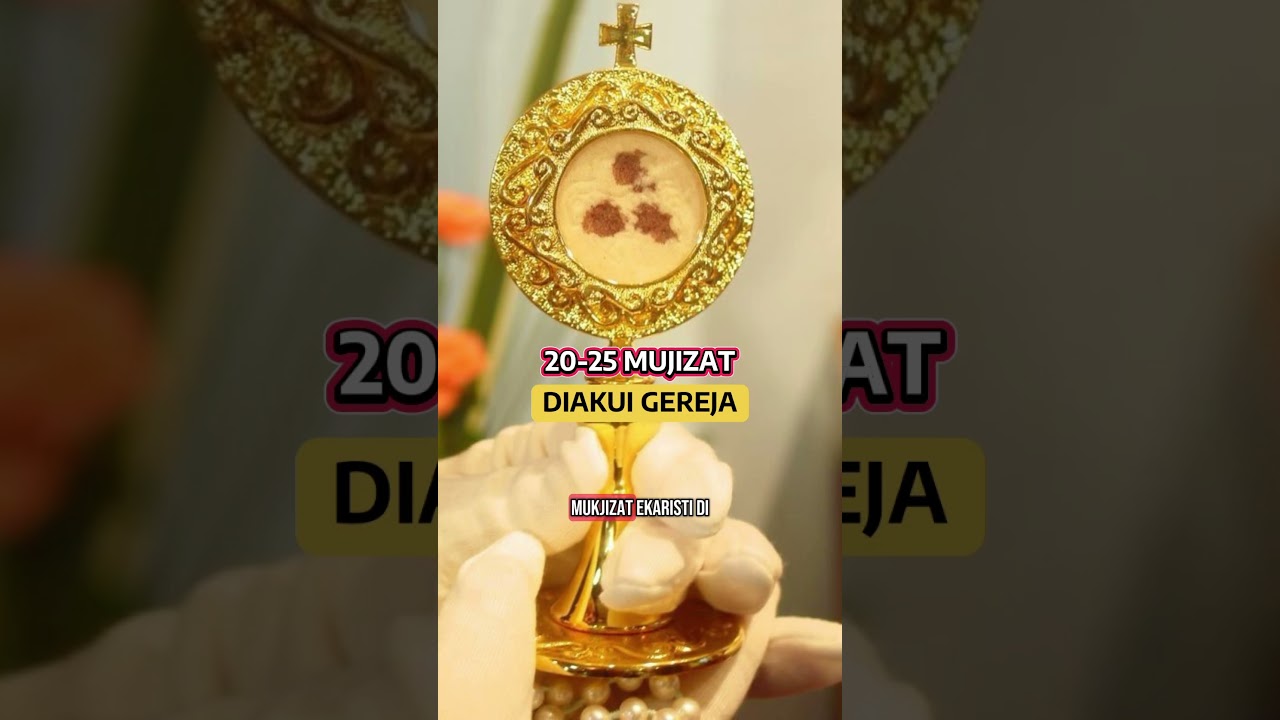 Ada 140 mukjijat ekaristi terjadi di 20 negara.