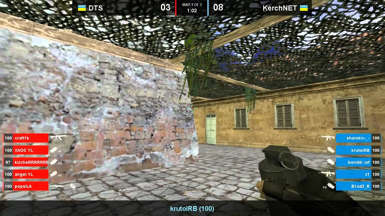 DTS vs KerchNET Game 1 CS 1 6 Final WCG UA