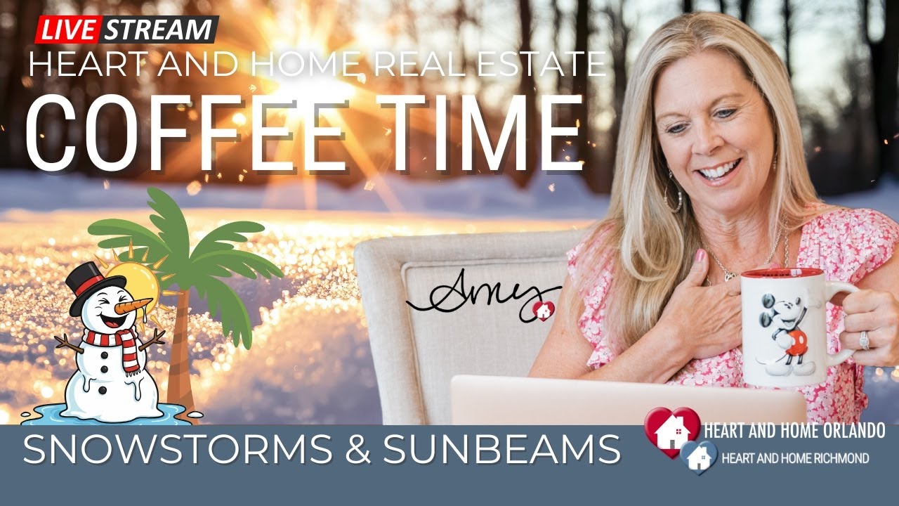 COFFEE TIME LIVE | Central Florida Real Estate | Horizon West | Heart and Home Orlando