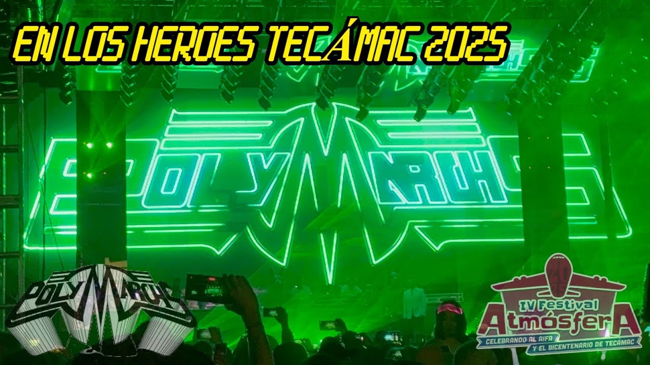 POLYMARCHS EN EL FESTIVAL ATMOSFERA 2025, Los Héroes Tecámac. #polymarchs #festivalatmosfera2025