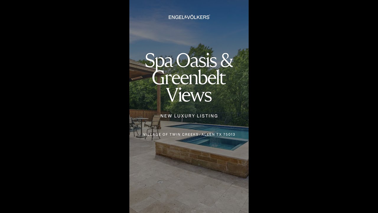 New Luxury Real Estate Listing Allen Texas | Village Of Twin Creeks | Toll Brothers Rochester Model