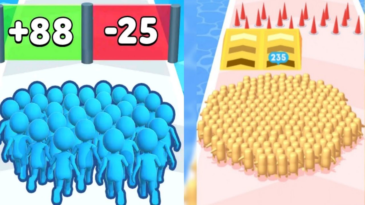 COUNT  MASTER MAX LEVEL! Building a 1,000,000 Stickman Army