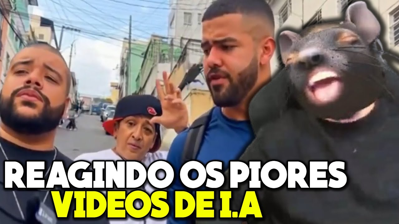 LUANGAMEPLAY REAJANDO OS PIORES VIDEOS DE I.A DO RONALDINHO