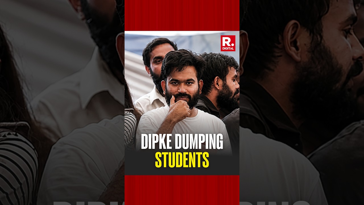 Arnab Claims 'Abhijeet Dipke Refused To Go To Jharkhand' | Ranchi Student Protest