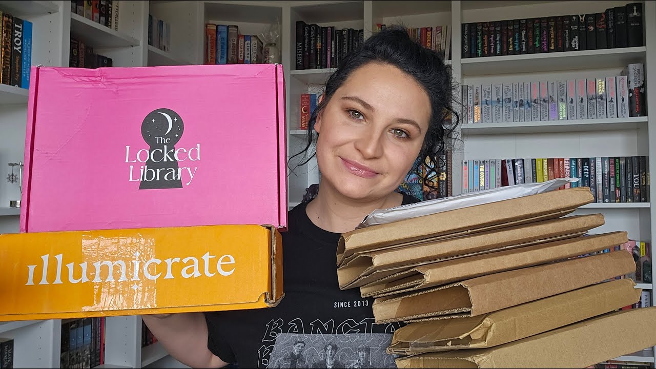 The Locked Library unboxing March 2023 // Book Haul