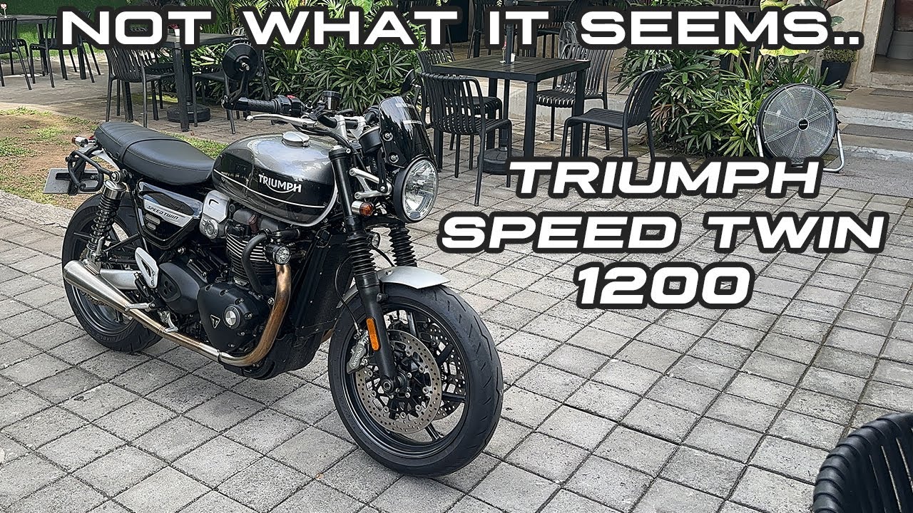 Triumph Speed Twin 1200 | A thug in a suit