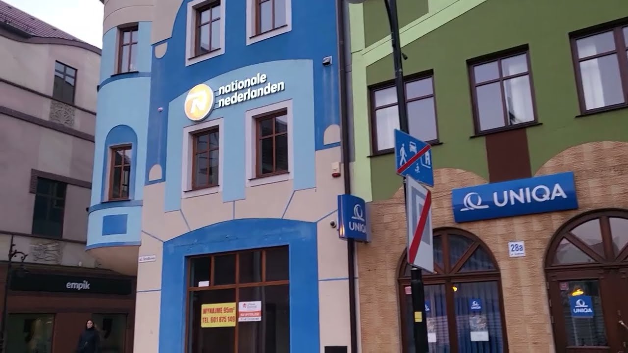 Visiting city of Legnica in Poland