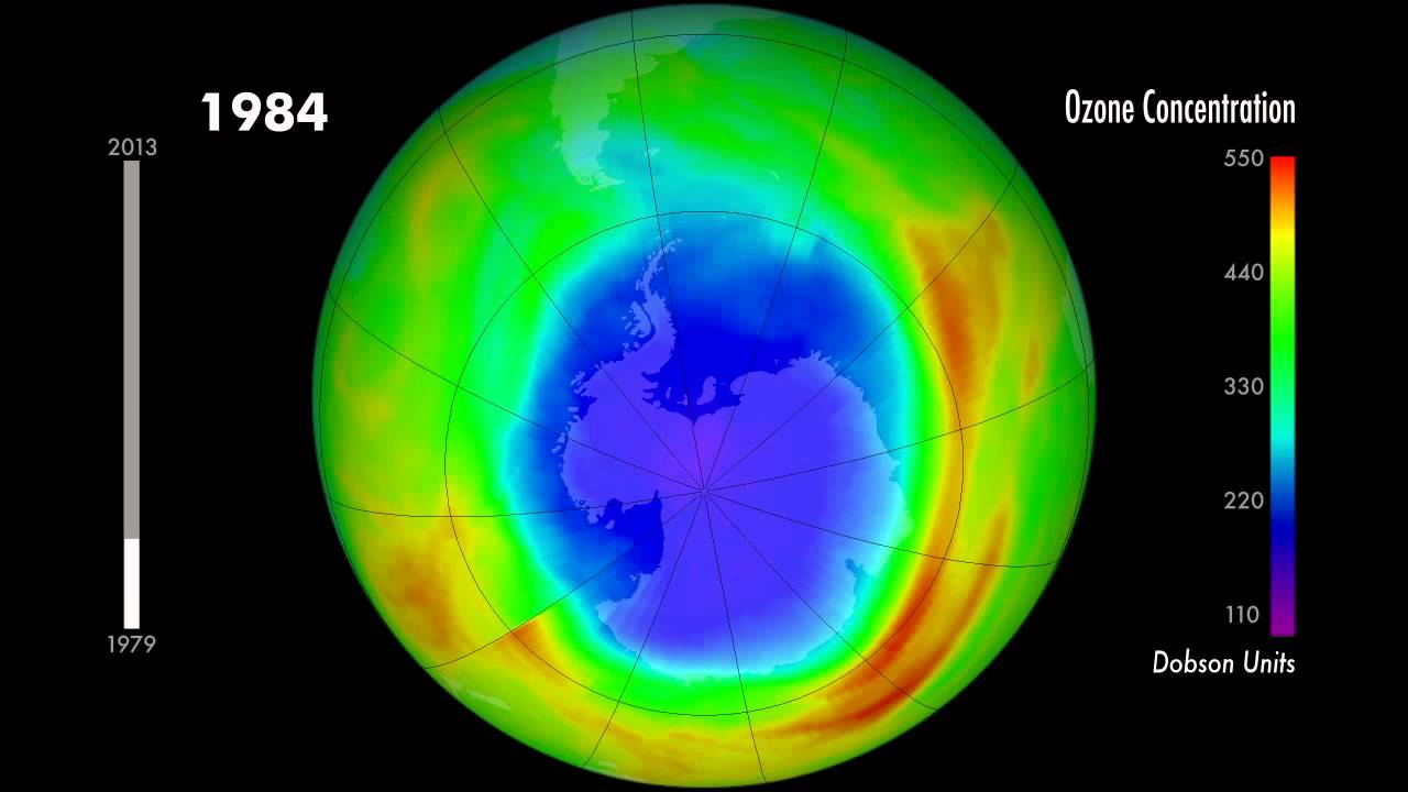 Minimum Ozone Concentrations 1979-2013