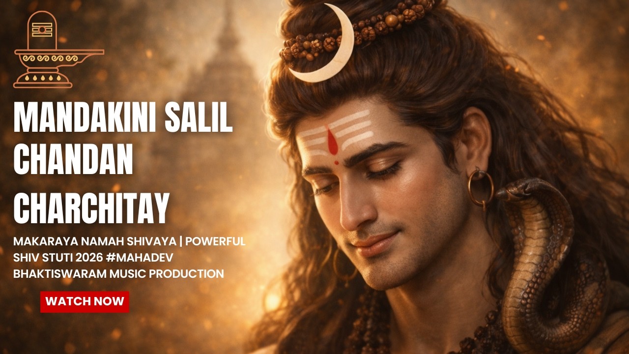 Mandakini Salila Chandana Charchitaya | Mahadev Bhajan Songs | Mahashivratri Special #mahadev