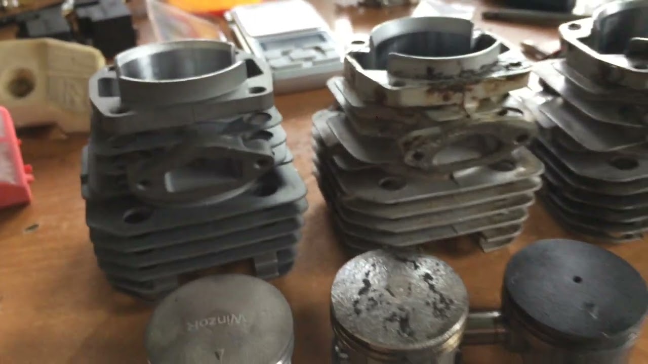 Поршневая на китайскую бензопилу 4500/5200 обзор , выбор. Winzor pro , оригинал и инкогнето.