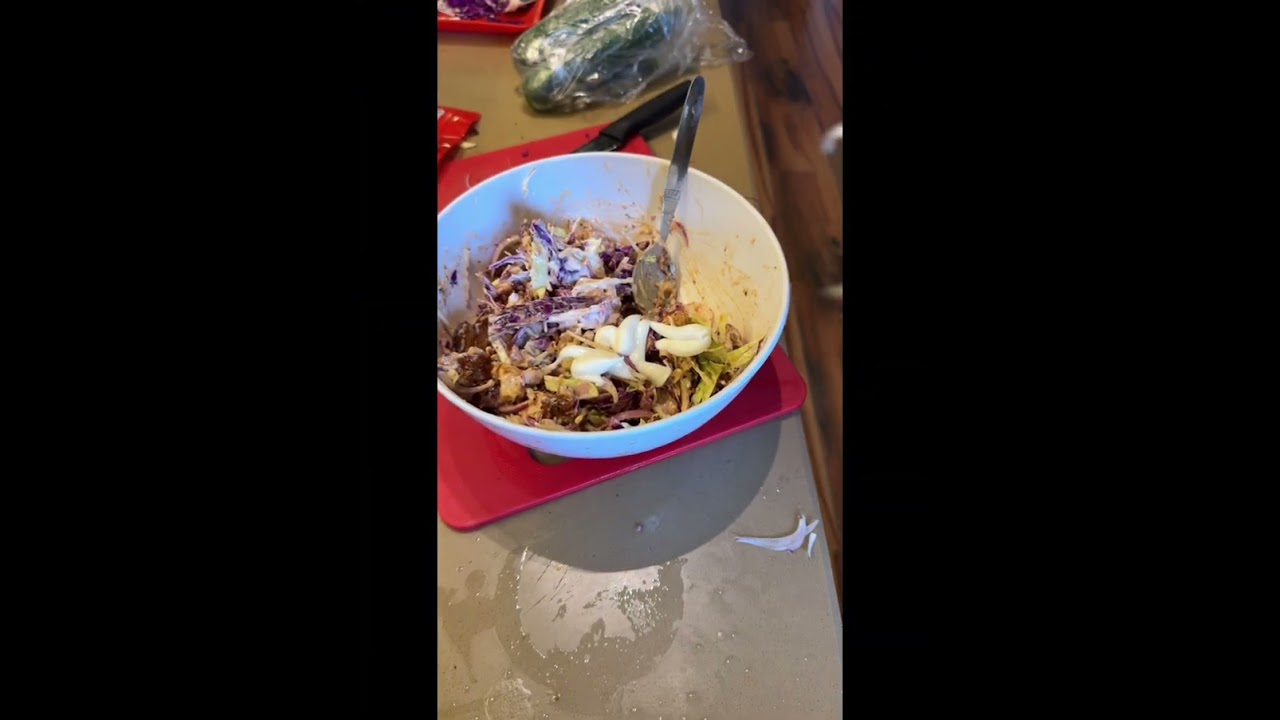 Prepare homemade Shawarma for the kids with me