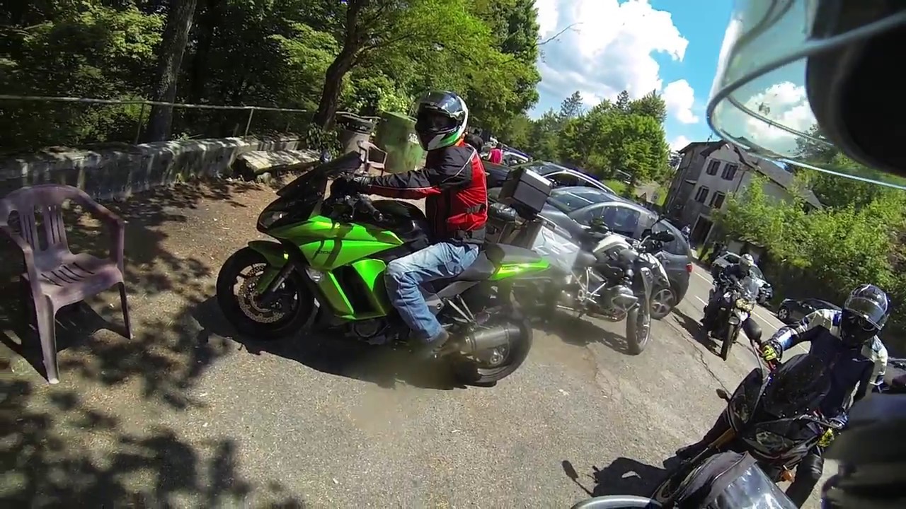 Verso il Passo della Cisa  - Moto Guzzi  Breva 1100 - GoPro Hero3 Black Edition