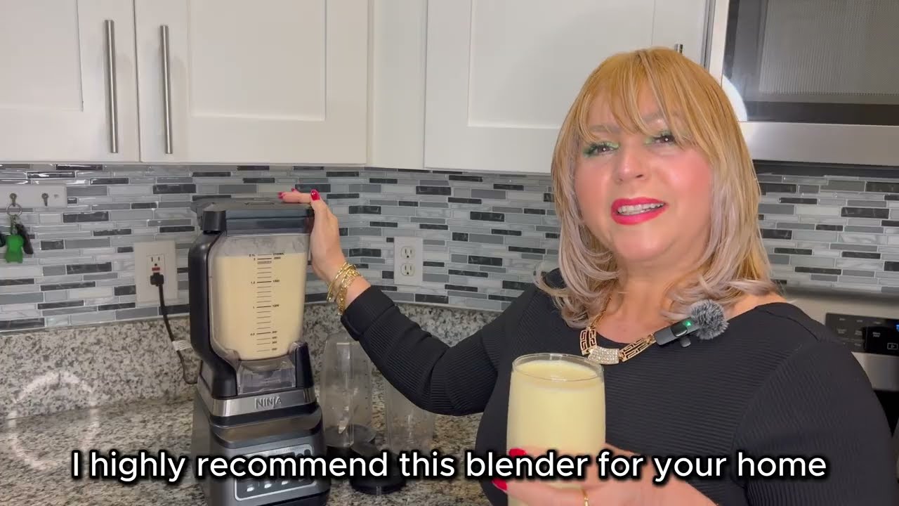 Ninja Professional Blender 1400W – Total Crushing Power for Smoothies & Frozen Drinks ⚡