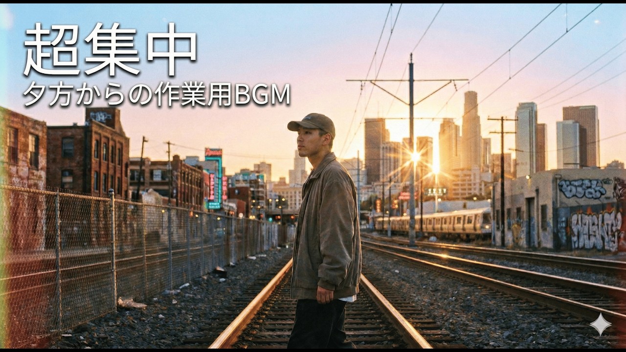 【作業用BGM】夕方から超集中。やる気が出るトランペット・ジャズ