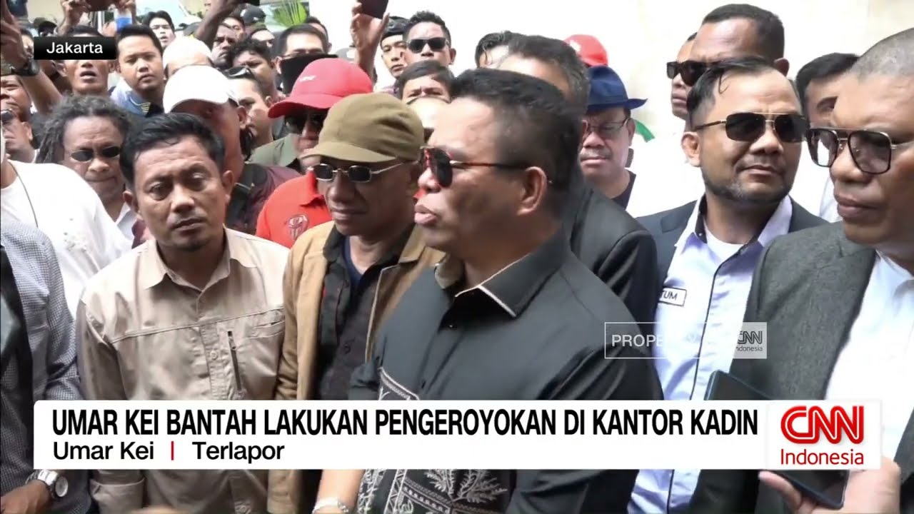 Umar Kei Bantah Lakukan Pengeroyokan Di Kantor Kadin