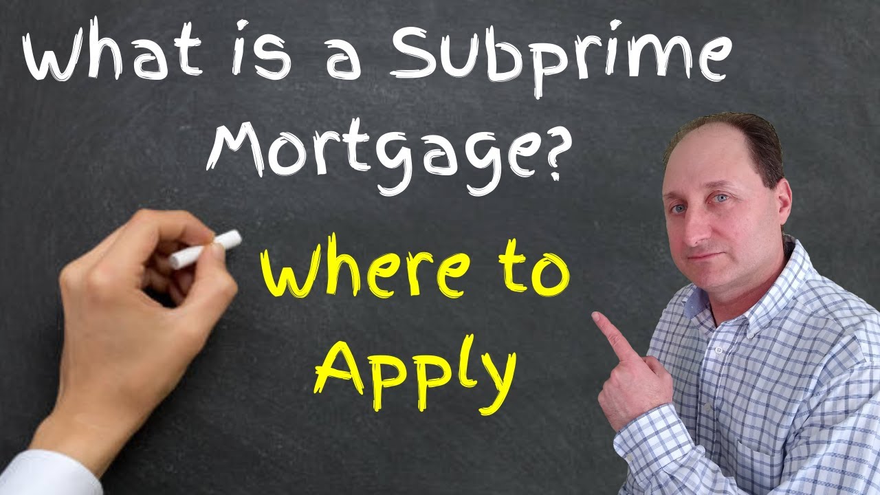 Subprime Mortgage Options and Lenders who offer them