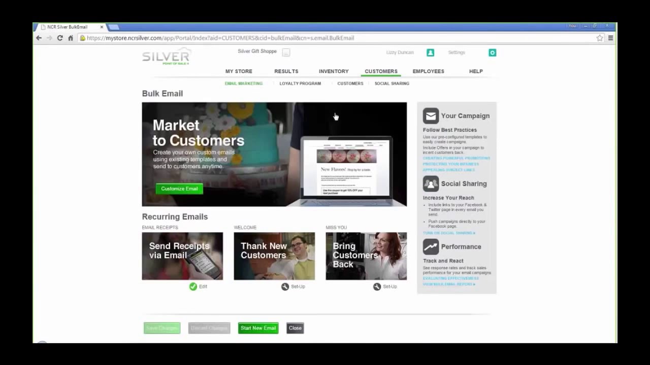 NCR Silver iPad Point of Sale System Software Demo