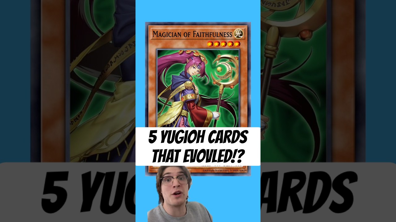 5 карт Yu-Gi-Oh!, которые эволюционировали!?