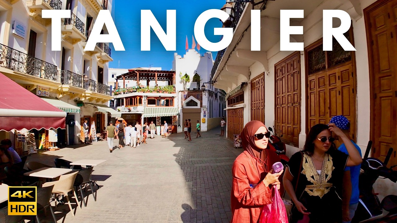 TANGIER Morocco Walking Tour 🇲🇦 | From the Medina to Tangier Port – 4K HDR