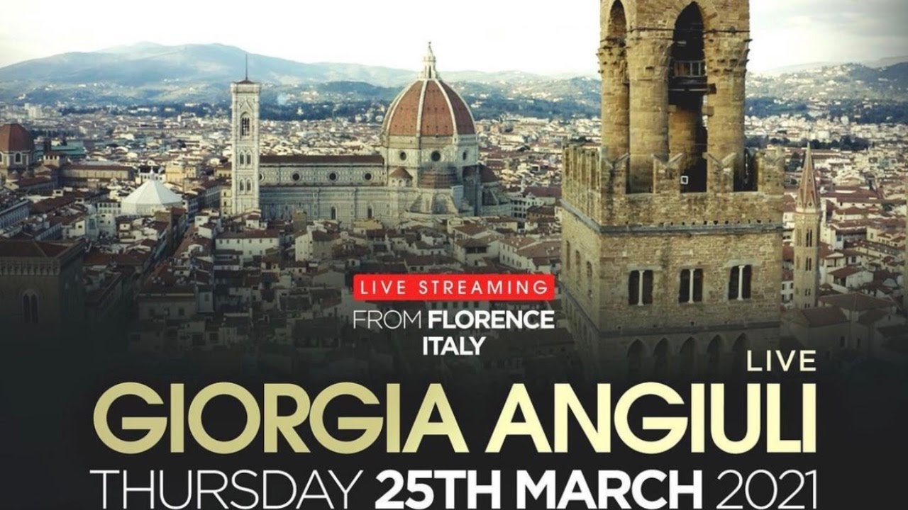 Giorgia Angiuli Live Stream from Florence, Italy
