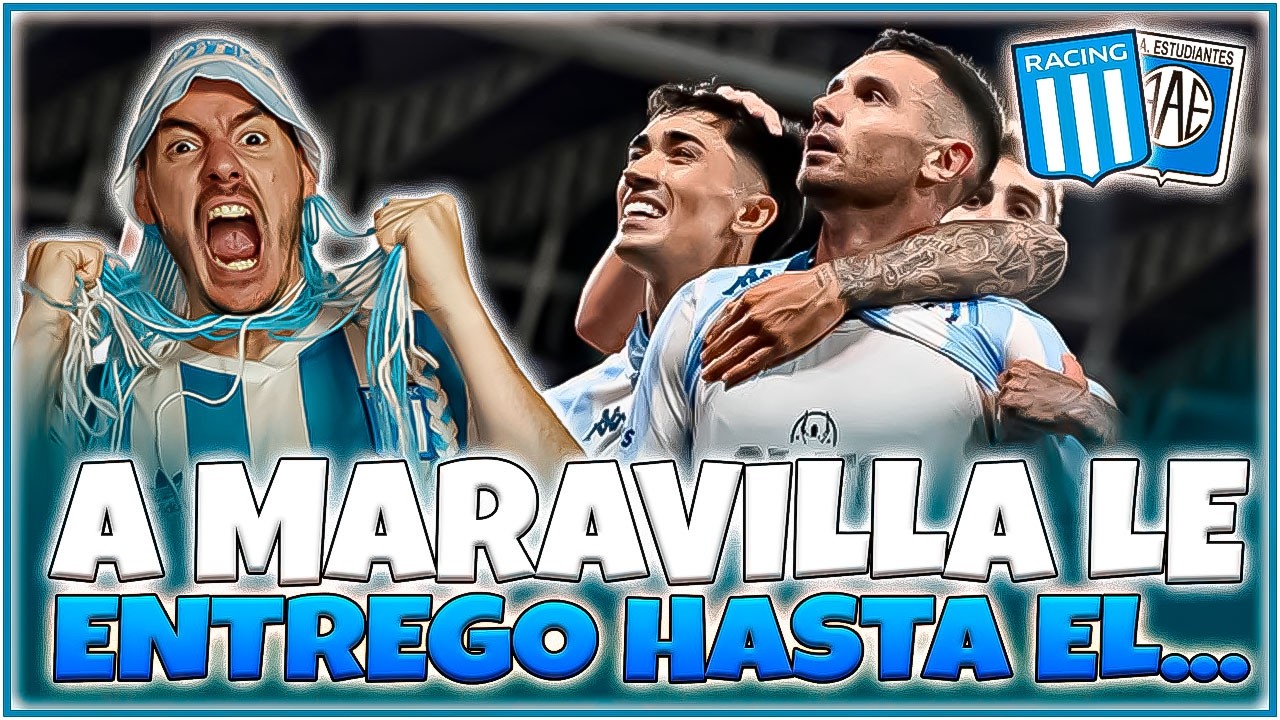 RACING vs ESTUDIANTES DE RIO CUARTO (2-0) MARAVILLA, TE AMO HASTA EL FINAL DE LOS TIEMPOS