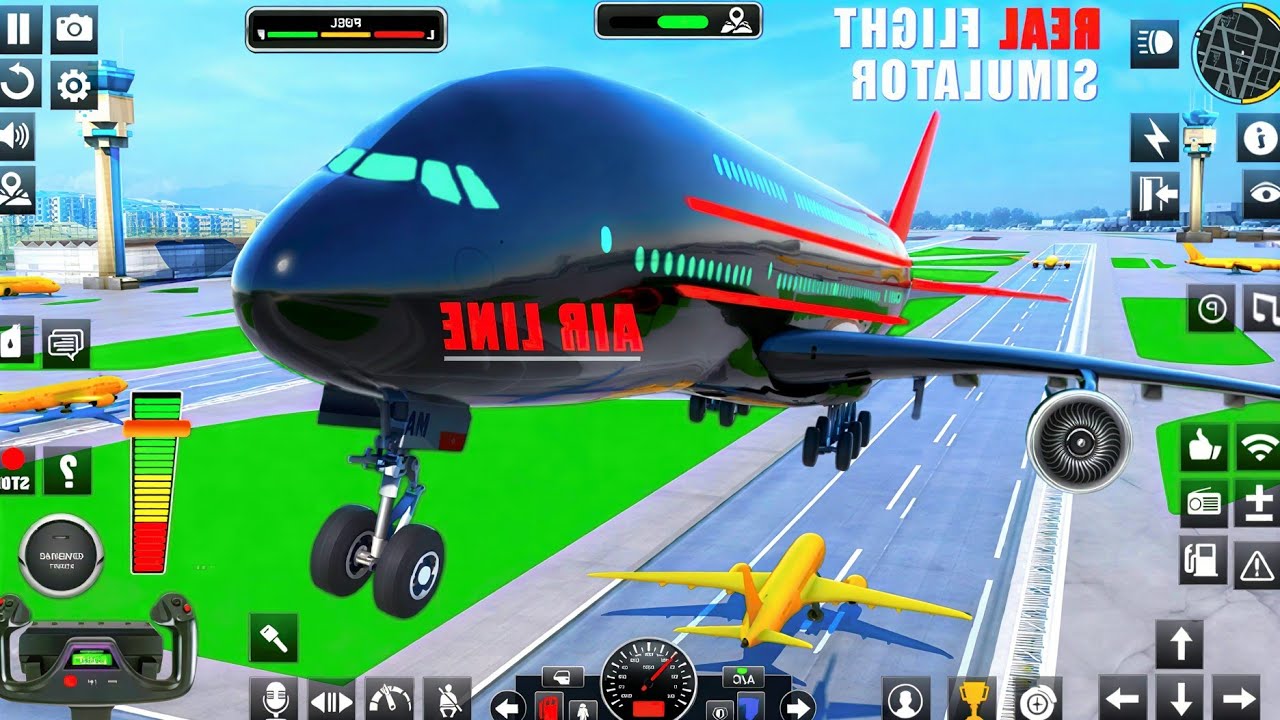 Flight Airplane City Pilot Simulator - Boeing Emergency Landing Goes Wrong 🚨✈️ (Android Gameplay)
