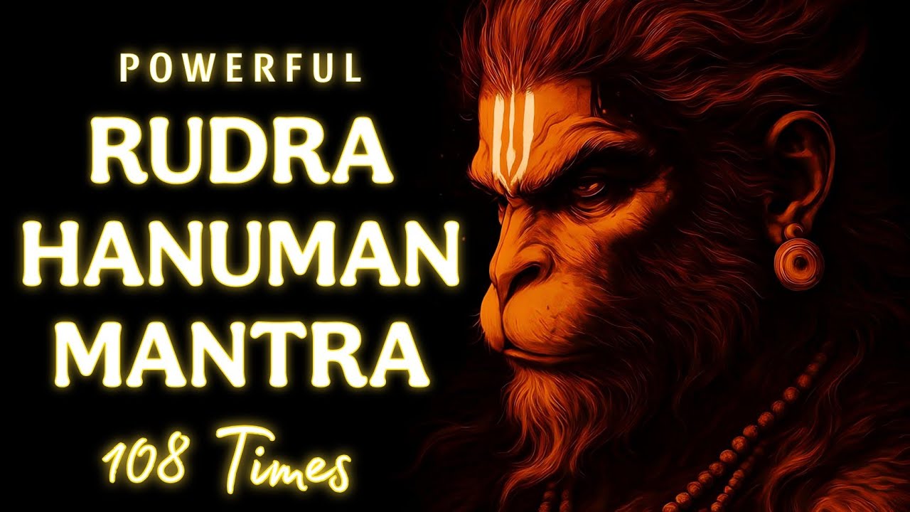 START CHANTING this POWERFUL HANUMAN & SHIVA MANTRA Rudra Hanuman Mantra to DESTROY all EVIL in LIFE