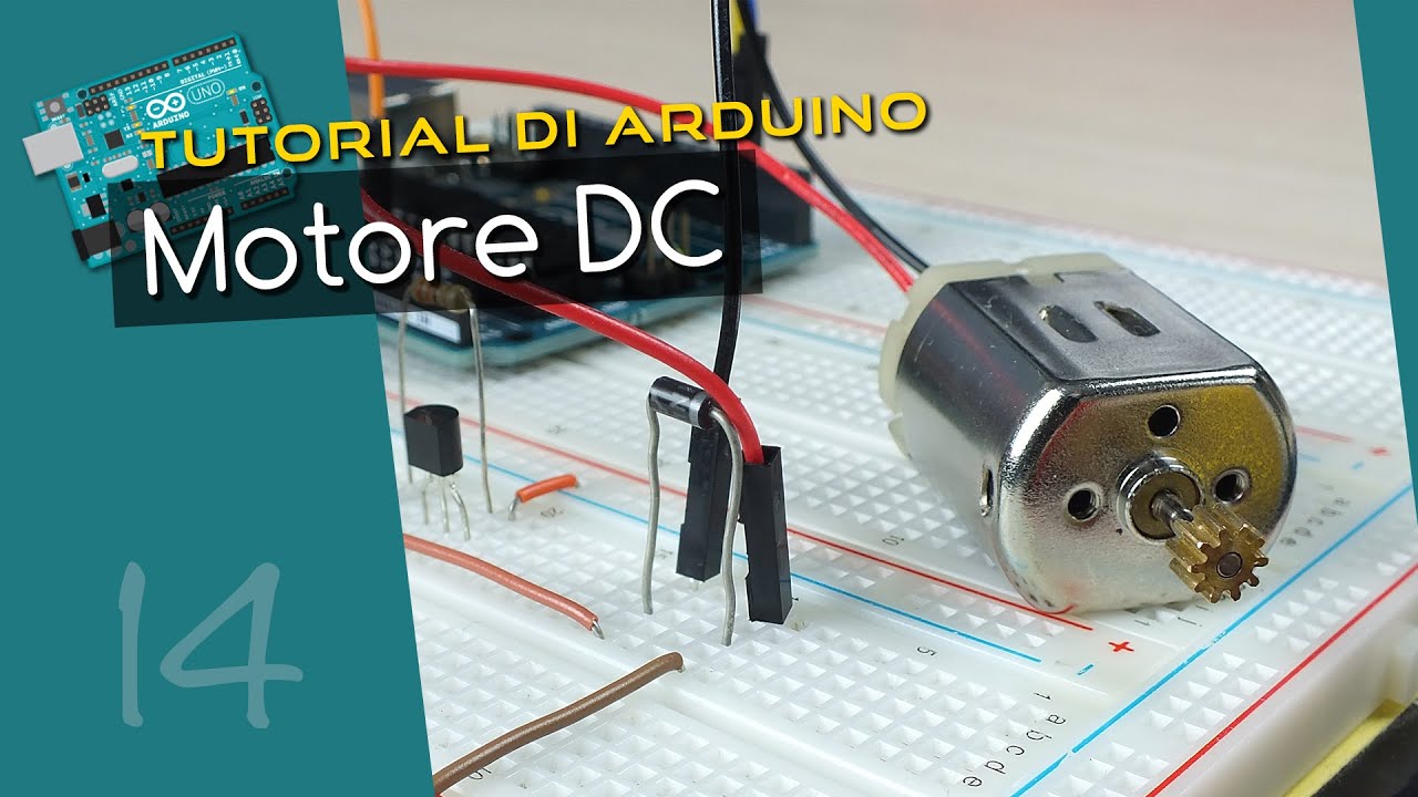 Tutorial Arduino ITA 14: gestire un motore DC con Arduino grazie ad un transistor