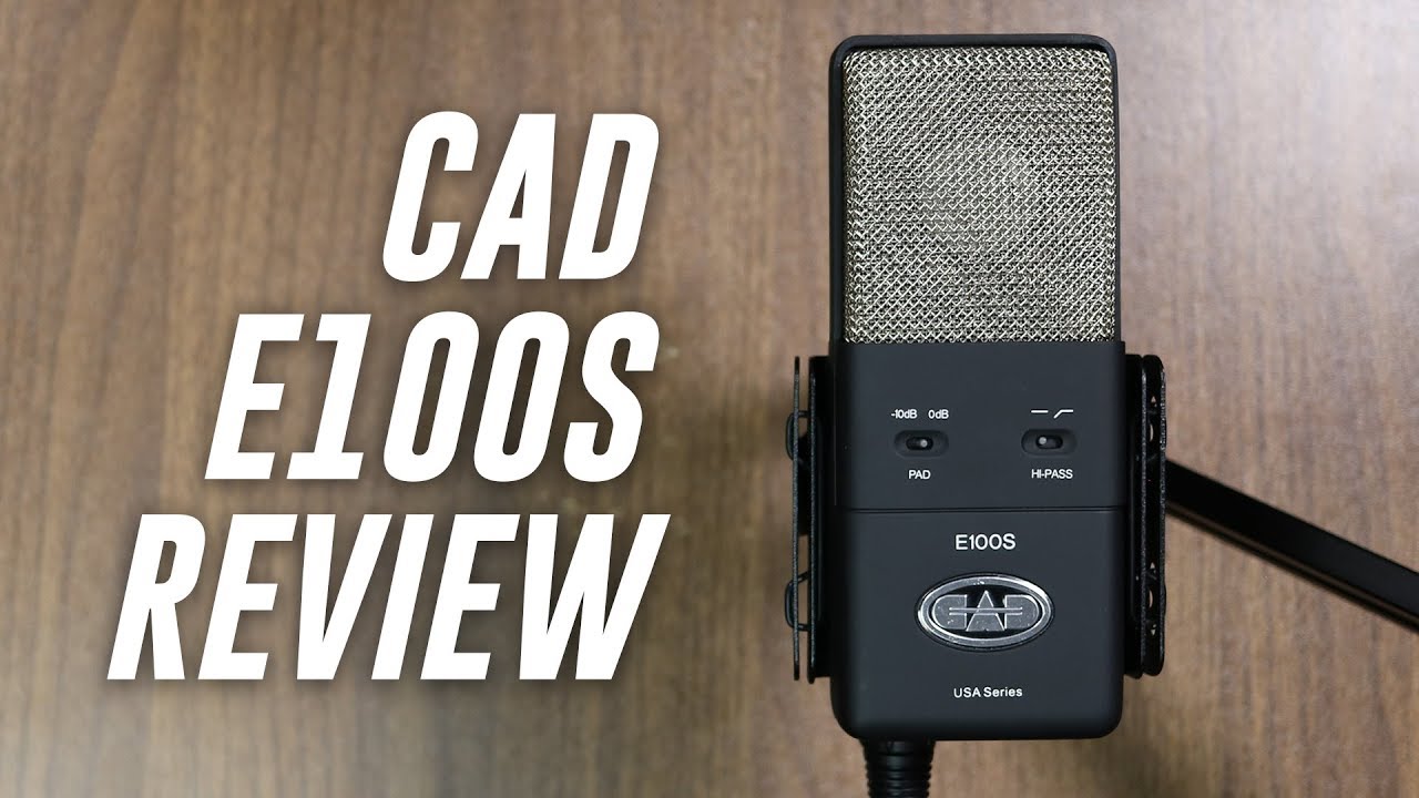CAD Equitek E100S Condenser Mic Review / Test
