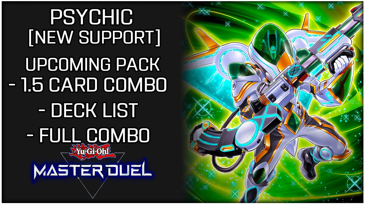 NEW Psychic Deck List & Combos Testing for Upcoming Selection Pack! | Yu-Gi-Oh! Master Duel