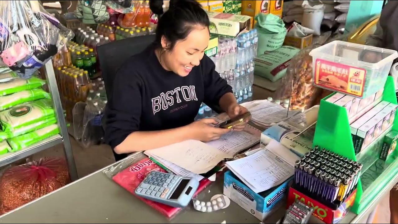 คิดถึงกันไหมครับบรรยากาศบ้านบ้านหาอยู่หากิน