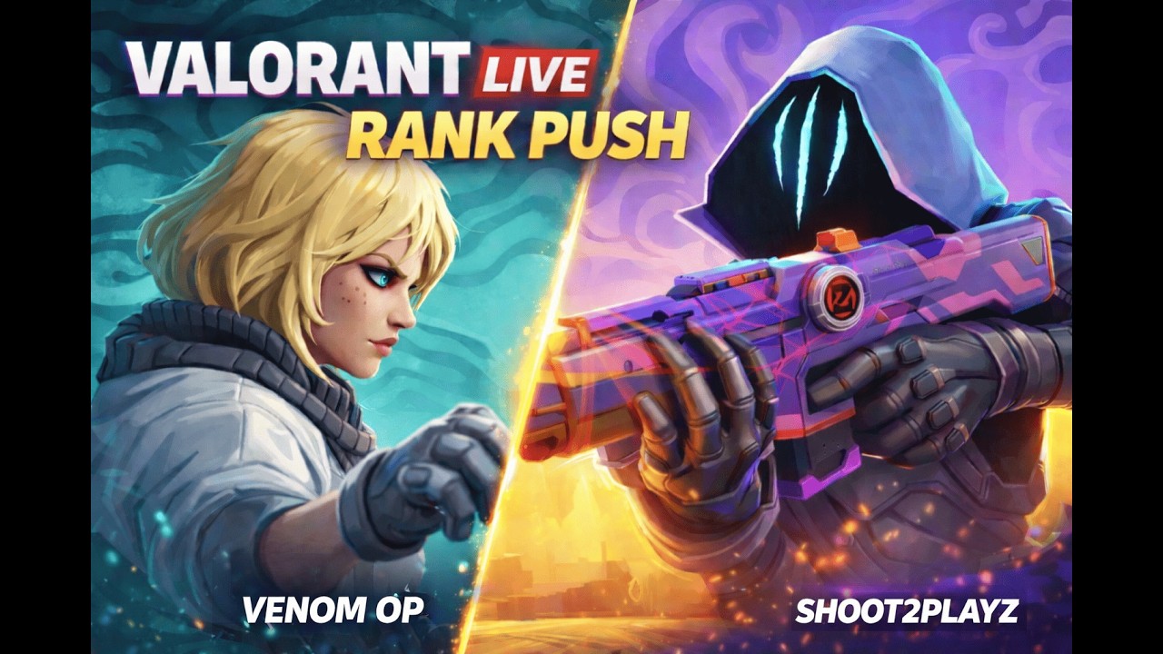 Hello everyone finally we are LIVE | Valorant with Venomop