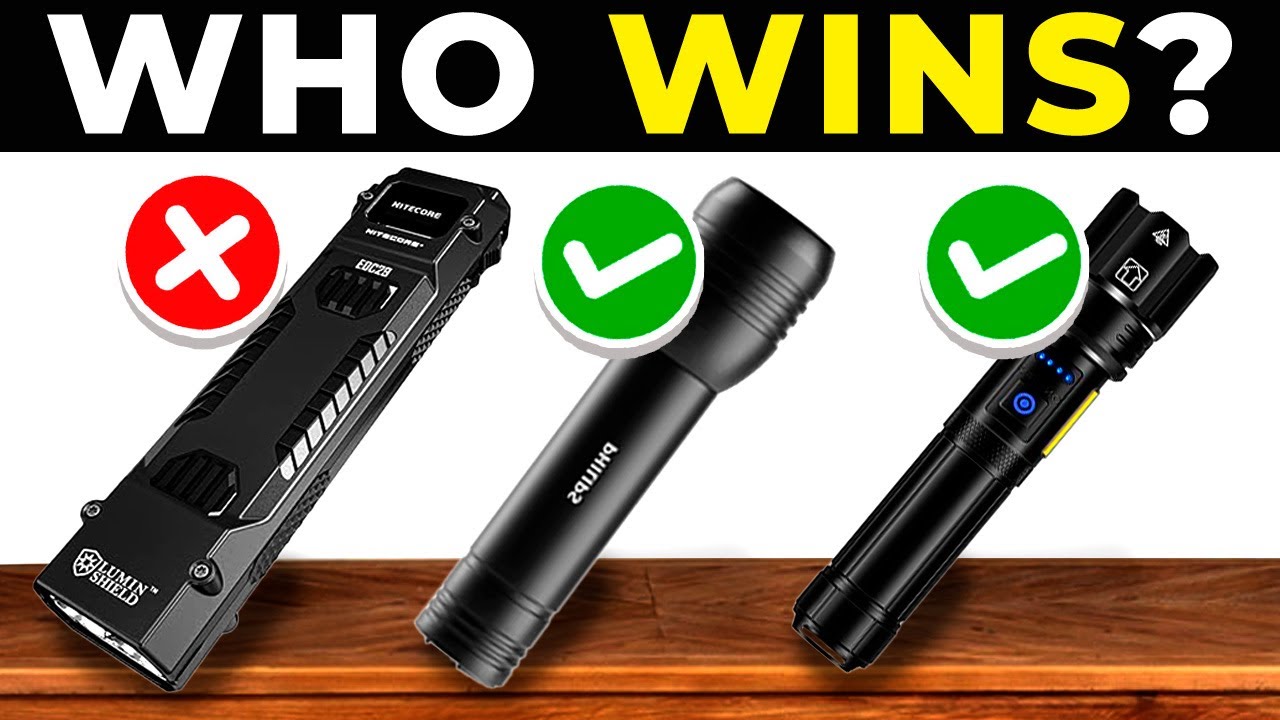 ✅ TOP 5 BEST FLASHLIGHTS 2025 | Best Value FLASHLIGHTS on AMAZON