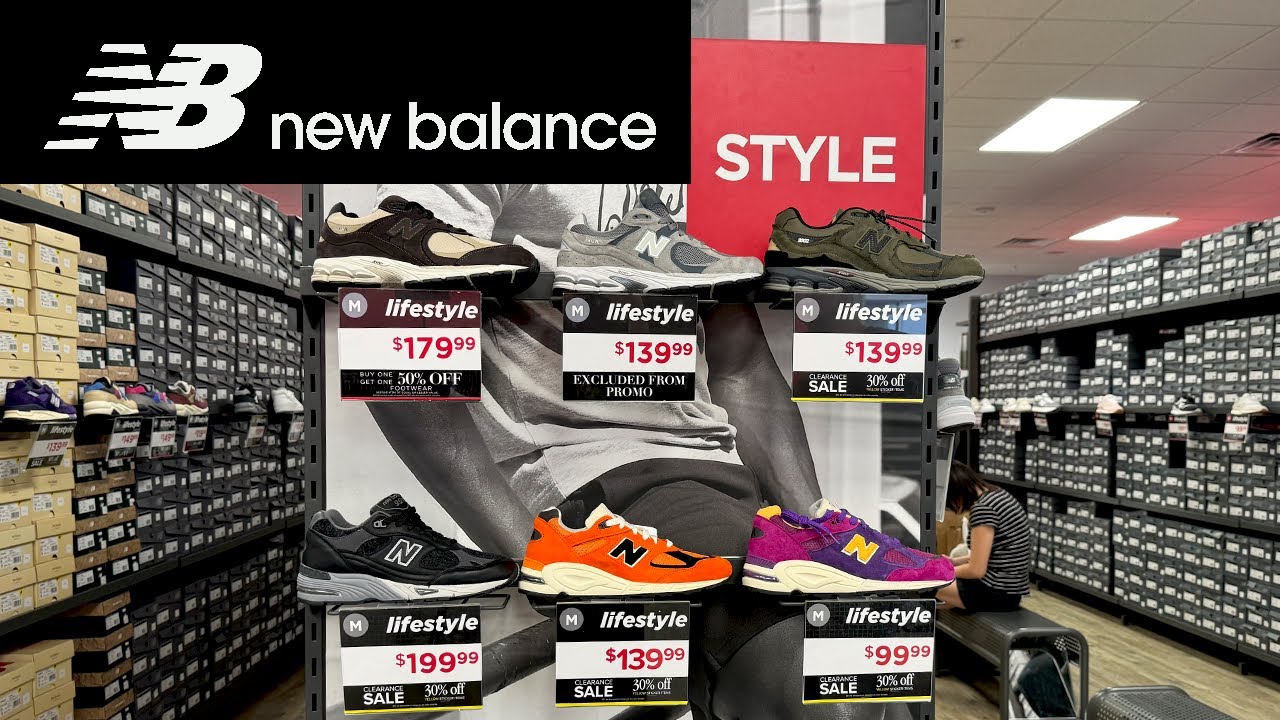 NEW BALANCE SNEAKERS SALE / OUTLET SHOPPING SUMMER 2024