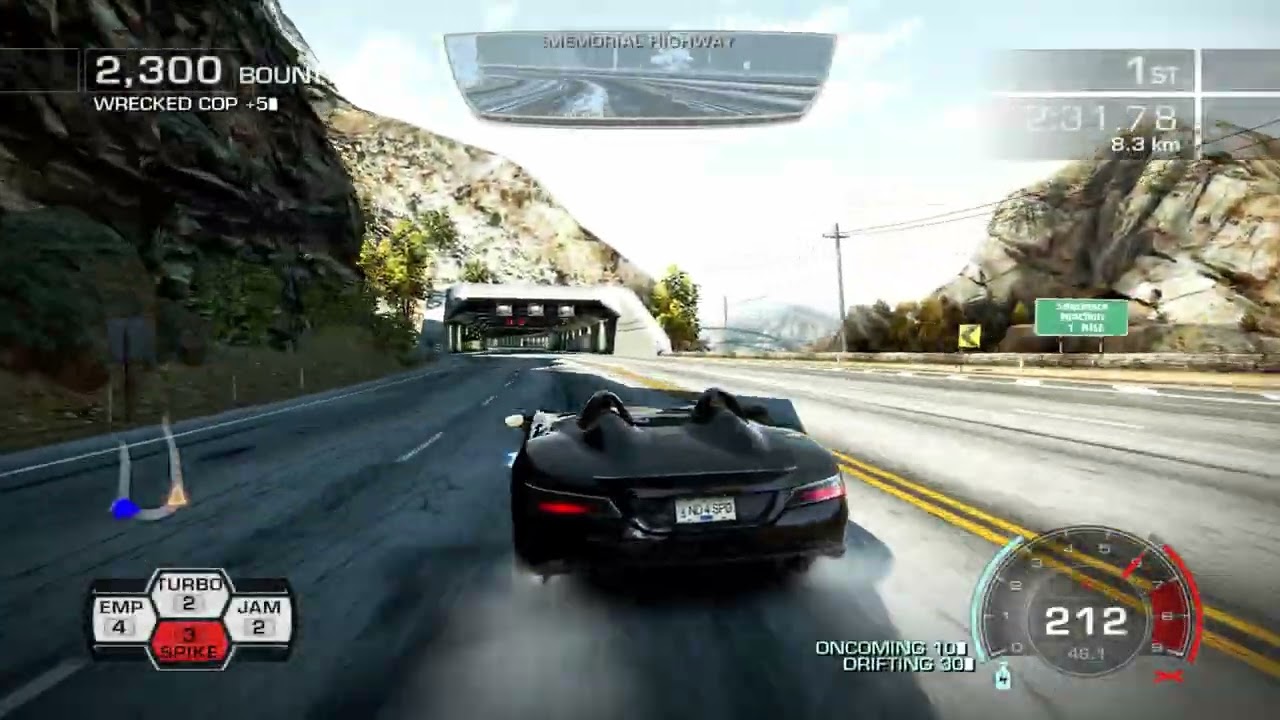 4K | NFS: Hot Pursuit | MERCEDES BENZ SLR STIRLING MOSS | Power Struggle | Hot Pursuit-Exotic | 4K