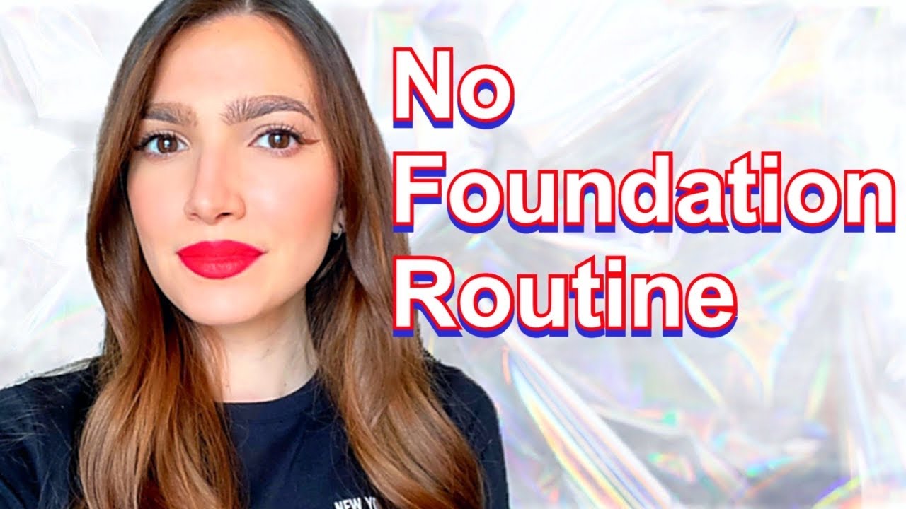 Dislike Foundation? My NO FOUNDATION Makeup Routine | Faces by Fortune