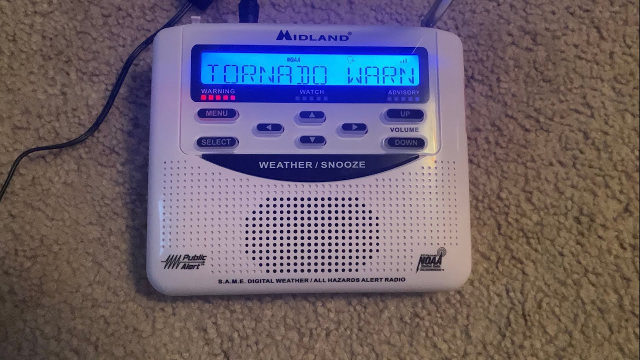 NOAA Weather Radio - Tornado Warning [EAS #11]  (9/1/21)