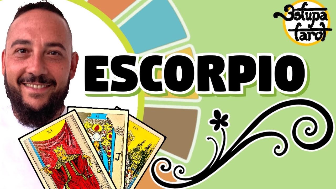 ESCORPIO ♏️ TANTA ALEGRÍA VIENE PARA TI QUE DA MIEDO!ALGUIEN TE AMA Y NO PUEDE CALLAR MÁS!
