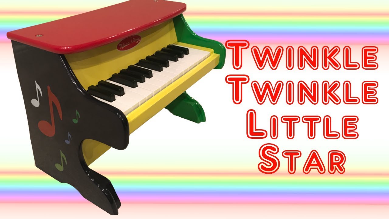 Twinkle Twinkle Little Star Nursery Rhyme - Melissa and Doug Learn To Play Piano Review