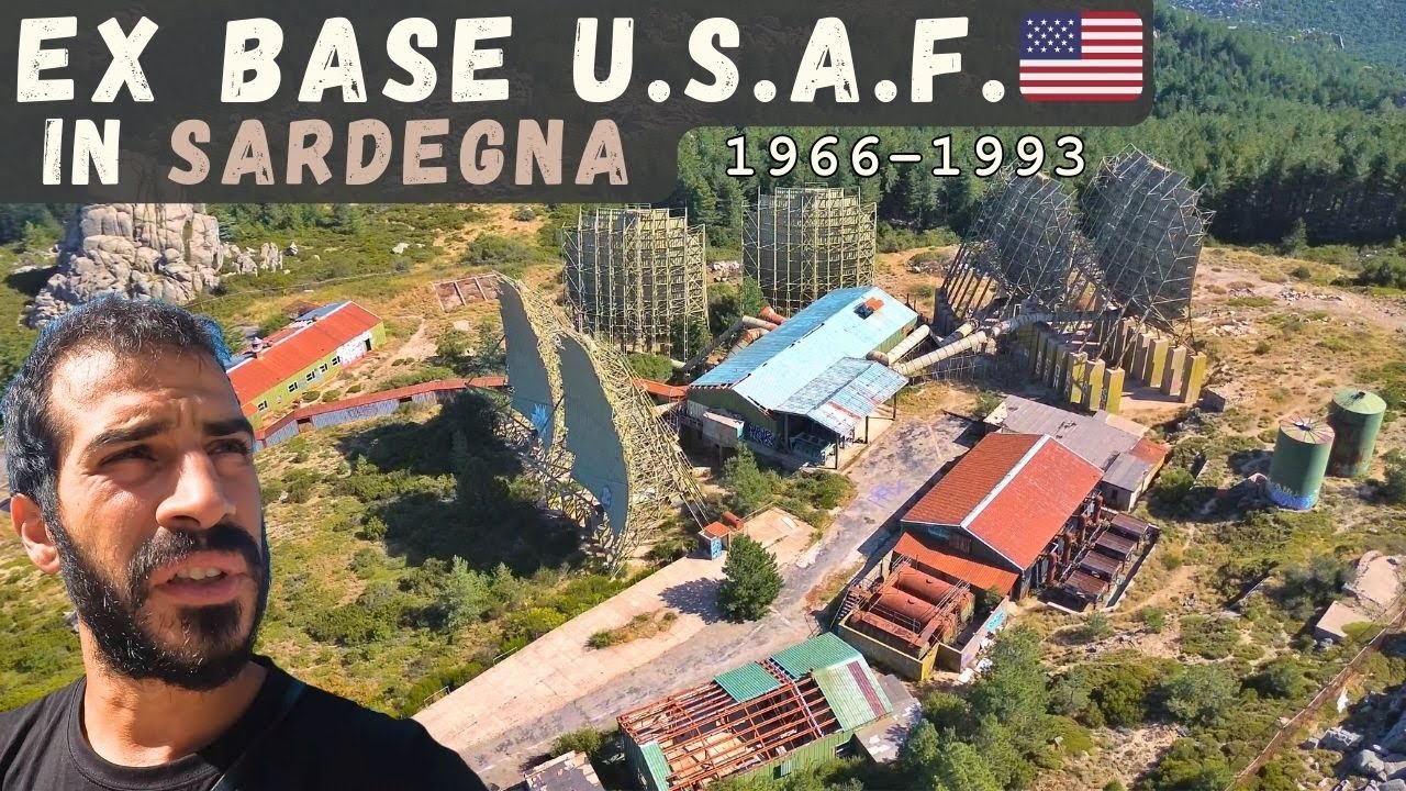 SARDEGNA: Esplorazione BASE MILITARE Americana ABBANDONATA 🇺🇸 #URBEX